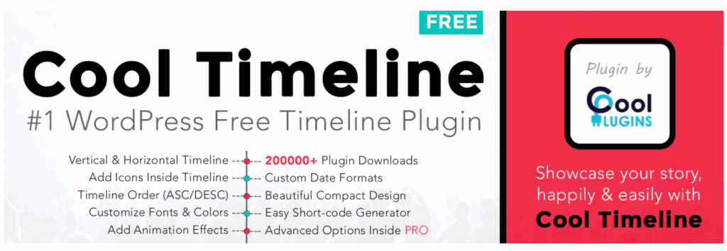 Best WordPress Timeline Plugin Cool Timeline Pro