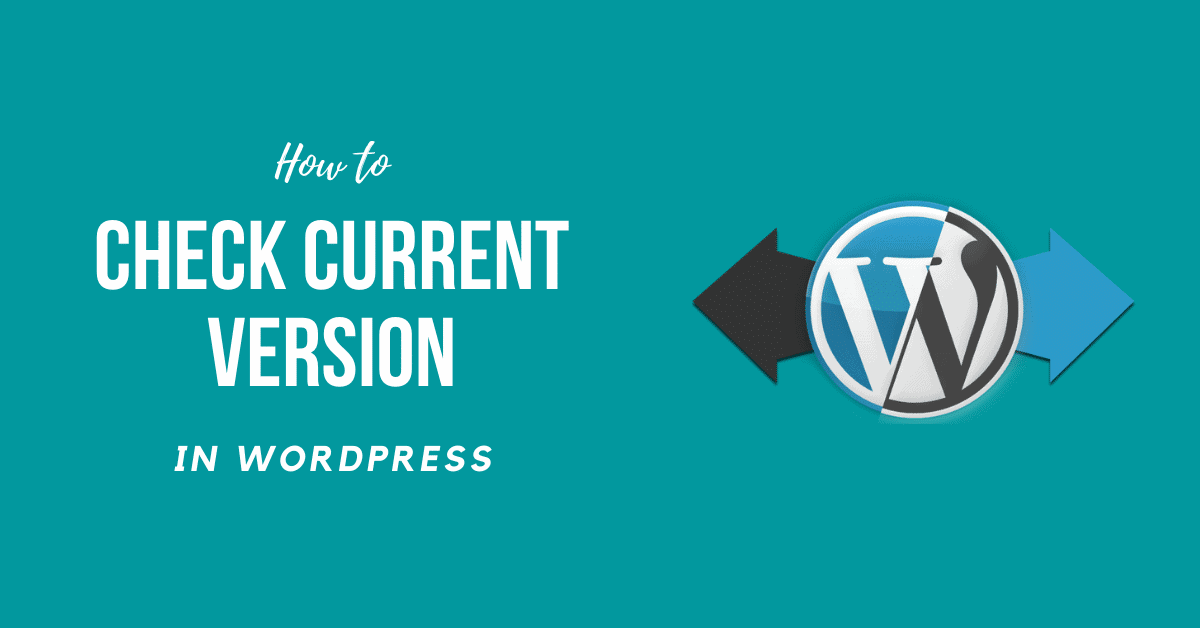 How To Check What Version of WordPress do I have