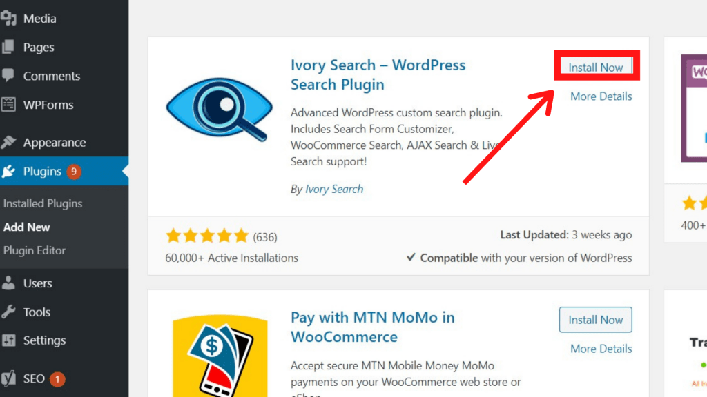 How to Add Search Box in WordPress Header WPMarks ivory search