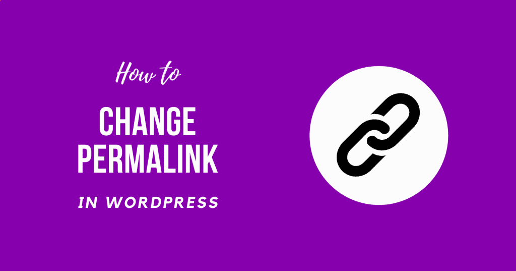 How to Change Permalink in WordPress