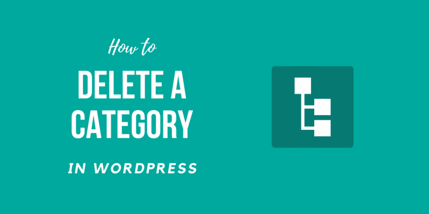 How to Delete a Category in WordPress