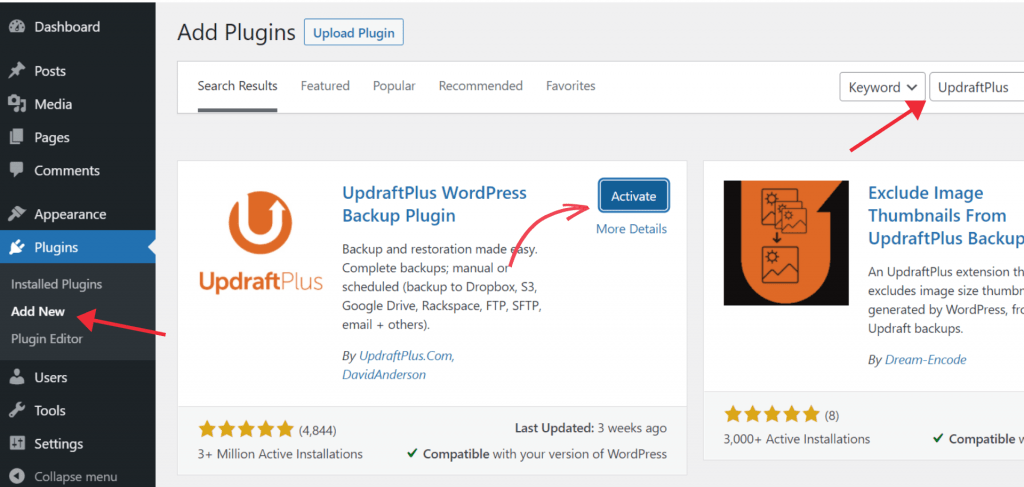 Learn How to Backup WordPress Site and How to Backup WooCommerce Database